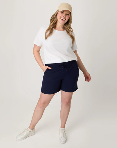 Hanes Women's Jersey Pocket Shorts, 7