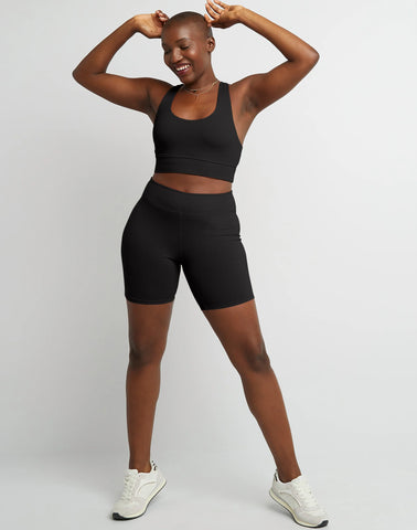 Hanes Women's Stretch Jersey Bike Shorts, 7