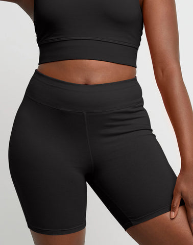 Hanes Women's Stretch Jersey Bike Shorts, 7