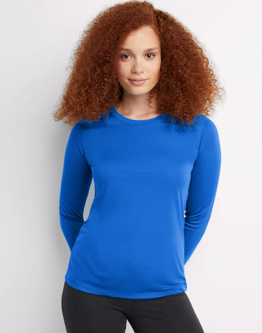 Hanes Sport Cool DRI Women's Performance Long Sleeve T-Shirt