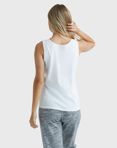 Hanes Women's Mini-Ribbed Cotton Tank