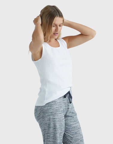 Hanes Women's Mini-Ribbed Cotton Tank