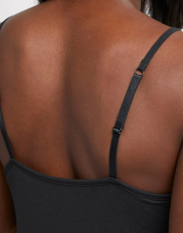 Hanes Women's Stretch Cami with Built-In Shelf Bra