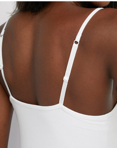 Hanes Women's Stretch Cami with Built-In Shelf Bra