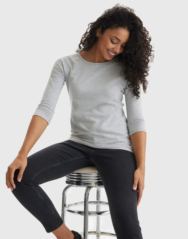 Hanes Women's Raglan Sleeve T-Shirt