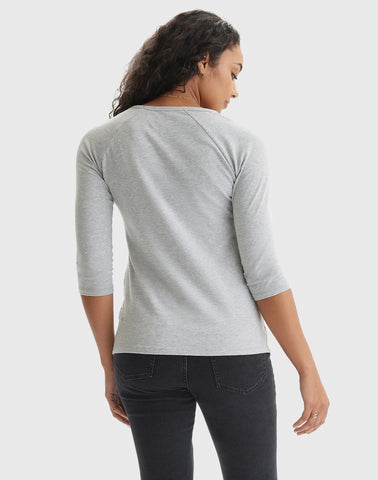Hanes Women's Raglan Sleeve T-Shirt
