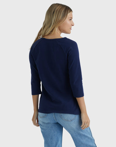 Hanes Women's Raglan Sleeve T-Shirt