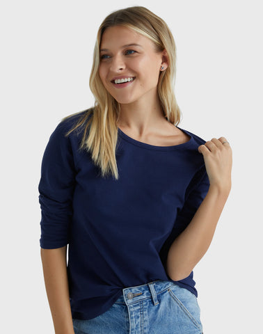 Hanes Women's Raglan Sleeve T-Shirt