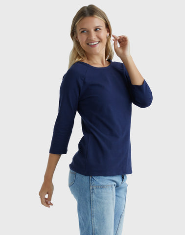 Hanes Women's Raglan Sleeve T-Shirt