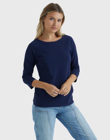 Hanes Women's Raglan Sleeve T-Shirt