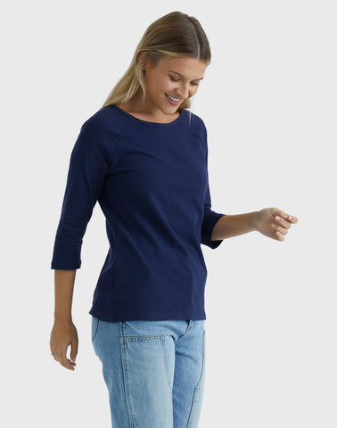 Hanes Women's Raglan Sleeve T-Shirt