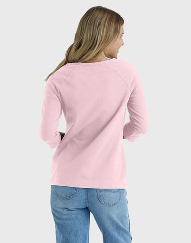 Hanes Women's Raglan Sleeve T-Shirt