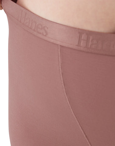 Hanes Originals Women's SuperSoft Boxer Brief Underwear, 3-Pack