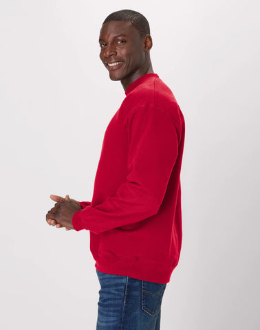 Hanes Ultimate Men's Heavyweight Fleece Crewneck Sweatshirt