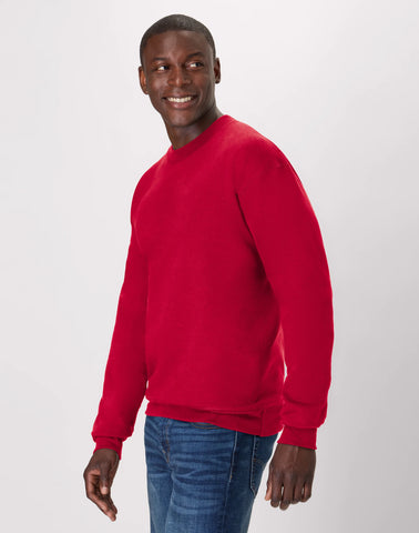 Hanes Ultimate Men's Heavyweight Fleece Crewneck Sweatshirt