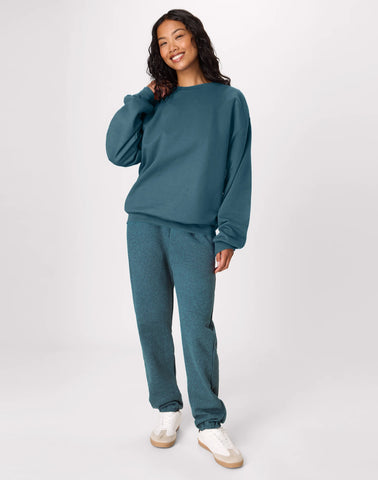 Hanes Ultimate Men's Heavyweight Fleece Crewneck Sweatshirt