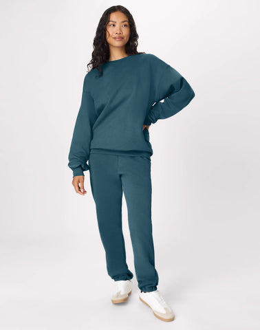 Hanes Ultimate Men's Heavyweight Fleece Crewneck Sweatshirt