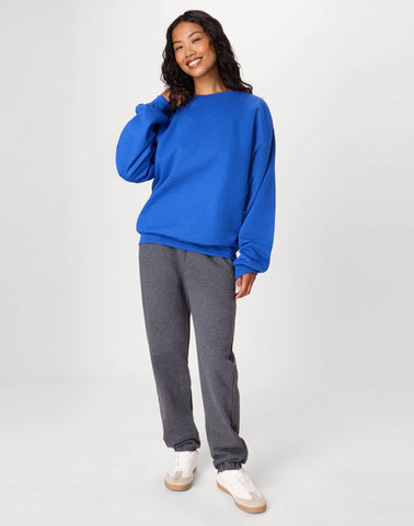 Hanes Ultimate Men's Heavyweight Fleece Crewneck Sweatshirt