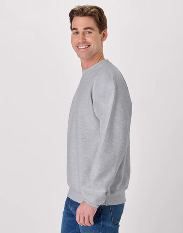 Hanes Ultimate Men's Heavyweight Fleece Crewneck Sweatshirt