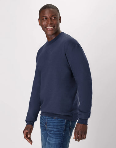 Hanes Ultimate Men's Heavyweight Fleece Crewneck Sweatshirt