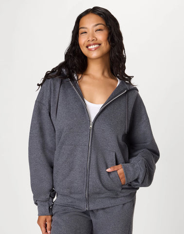 Hanes Ultimate Men's Full-Zip Heavyweight Fleece Hoodie