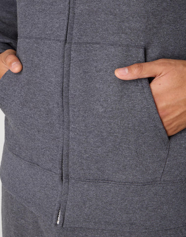 Hanes Ultimate Men's Full-Zip Heavyweight Fleece Hoodie