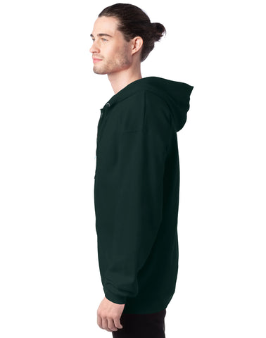 Hanes Ultimate Men's Full-Zip Heavyweight Fleece Hoodie