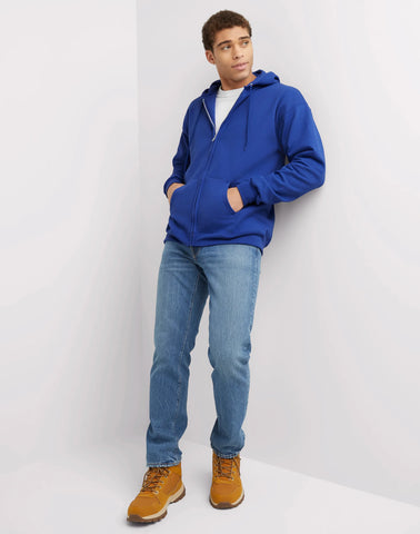 Hanes Ultimate Men's Full-Zip Heavyweight Fleece Hoodie