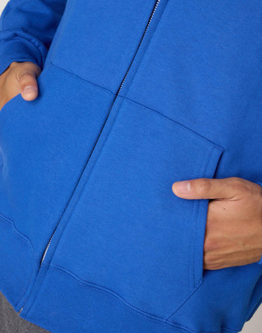 Hanes Ultimate Men's Full-Zip Heavyweight Fleece Hoodie