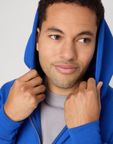 Hanes Ultimate Men's Full-Zip Heavyweight Fleece Hoodie