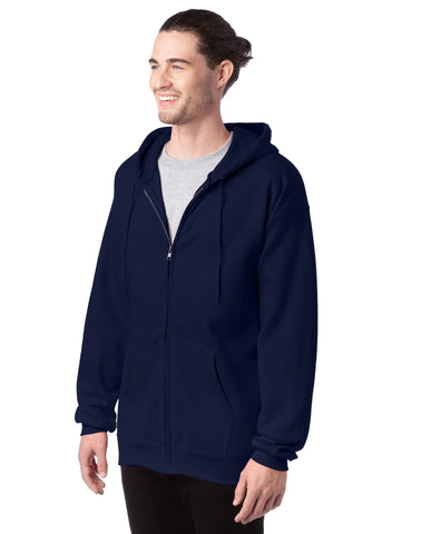 Hanes Ultimate Men's Full-Zip Heavyweight Fleece Hoodie