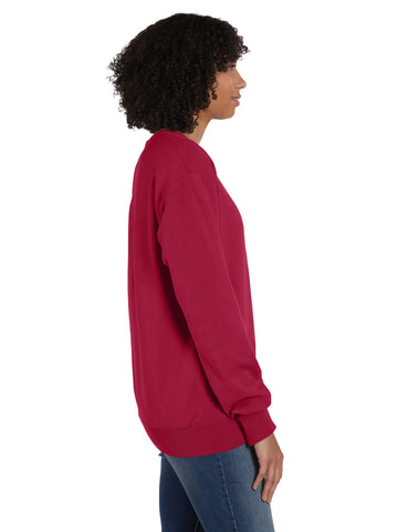 Hanes Unisex Garment Dyed Fleece Sweatshirt