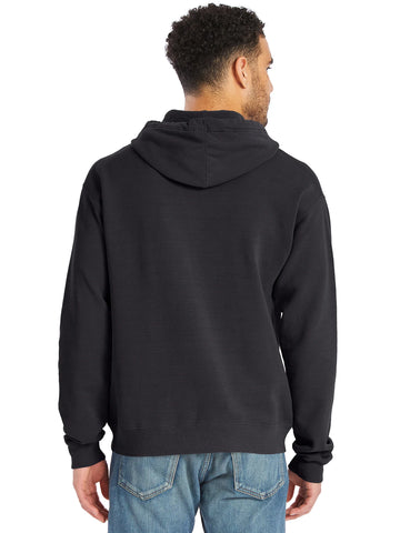 Hanes Men's Garment Dyed Fleece Hoodie