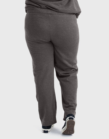 Hanes Just My Size EcoSmart Women's Fleece Sweatpants, Open Leg, 30.5(Plus Size)