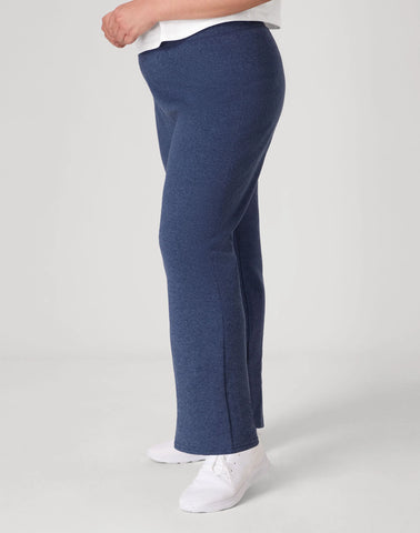 Hanes Just My Size EcoSmart Women's Fleece Sweatpants, Open Leg, 30.5(Plus Size)