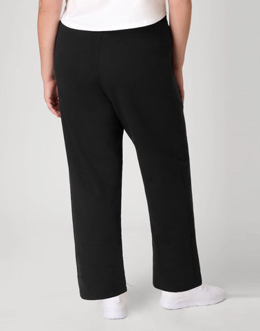 Hanes Just My Size EcoSmart Women's Fleece Sweatpants, Open Leg, 30.5(Plus Size)