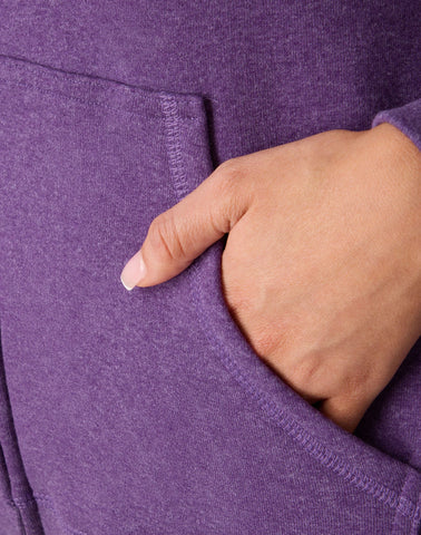 Hanes Just My Size EcoSmart Women's Full-Zip Fleece Hoodie (Plus Size)