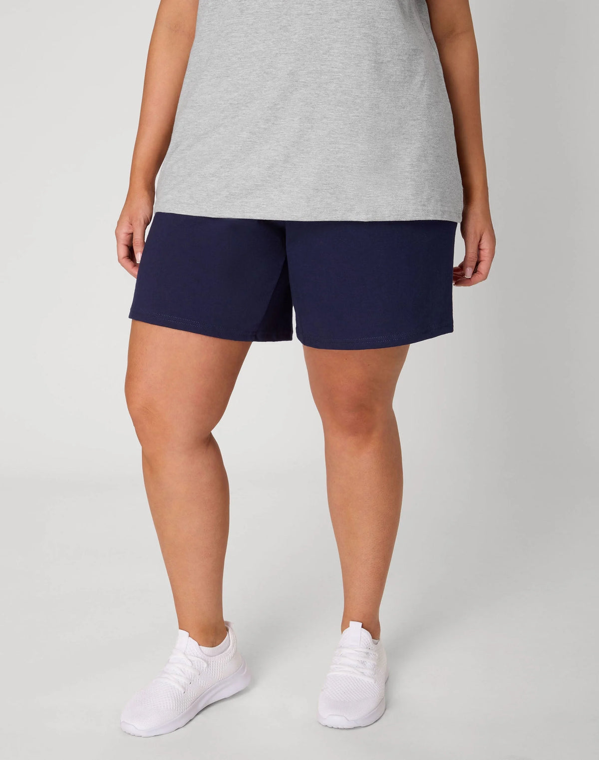 Hanes Just My Size Women's Cotton Jersey Pull-On Shorts, 7(Plus Size)
