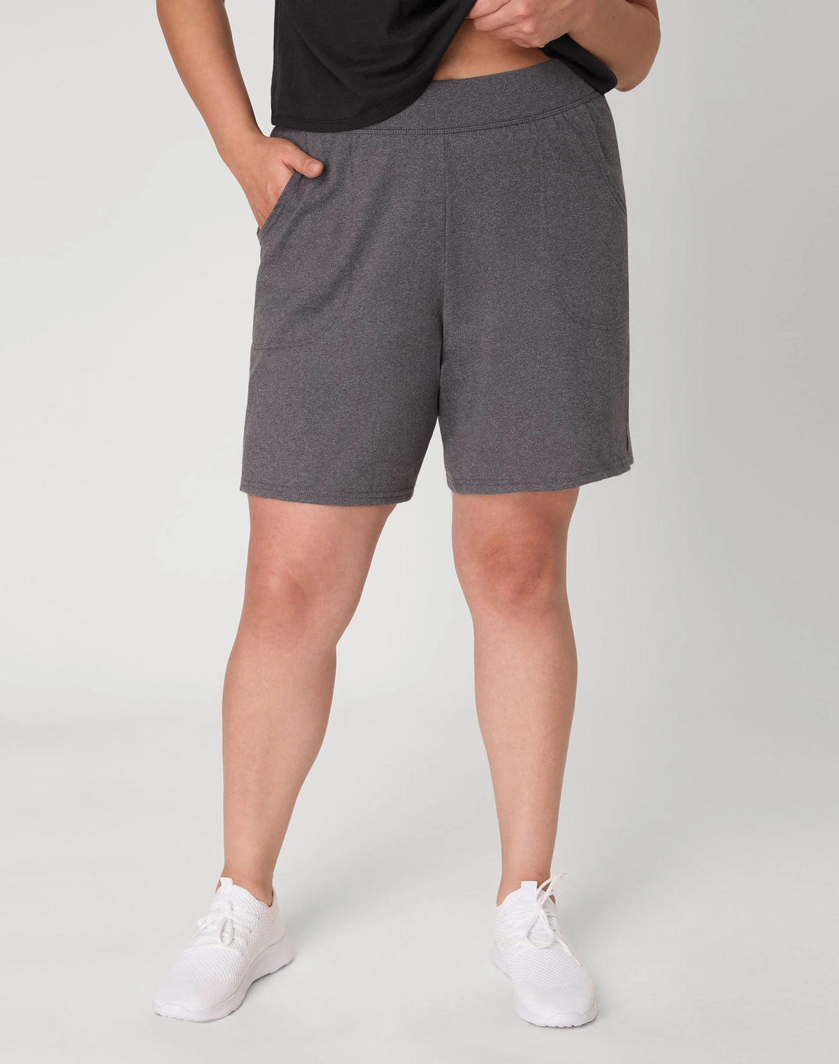 Hanes Just My Size Women's Cotton Jersey Pull-On Shorts, 7(Plus Size)