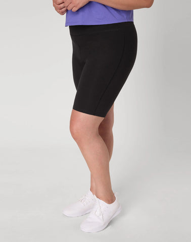 Hanes Just My Size Women's Stretch Jersey Bike Shorts, 9(Plus Size)