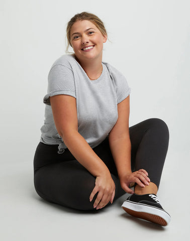 Hanes Just My Size Women's Stretch Jersey Leggings, 25.5(Plus Size)