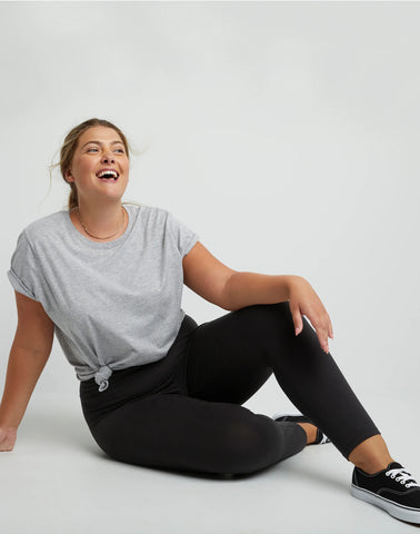 Hanes Just My Size Women's Stretch Jersey Leggings, 25.5(Plus Size)