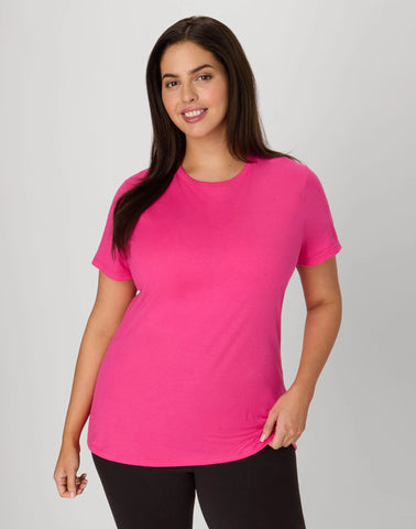 Hanes Just My Size Women’s Cotton Crewneck T-Shirt (Plus Size)