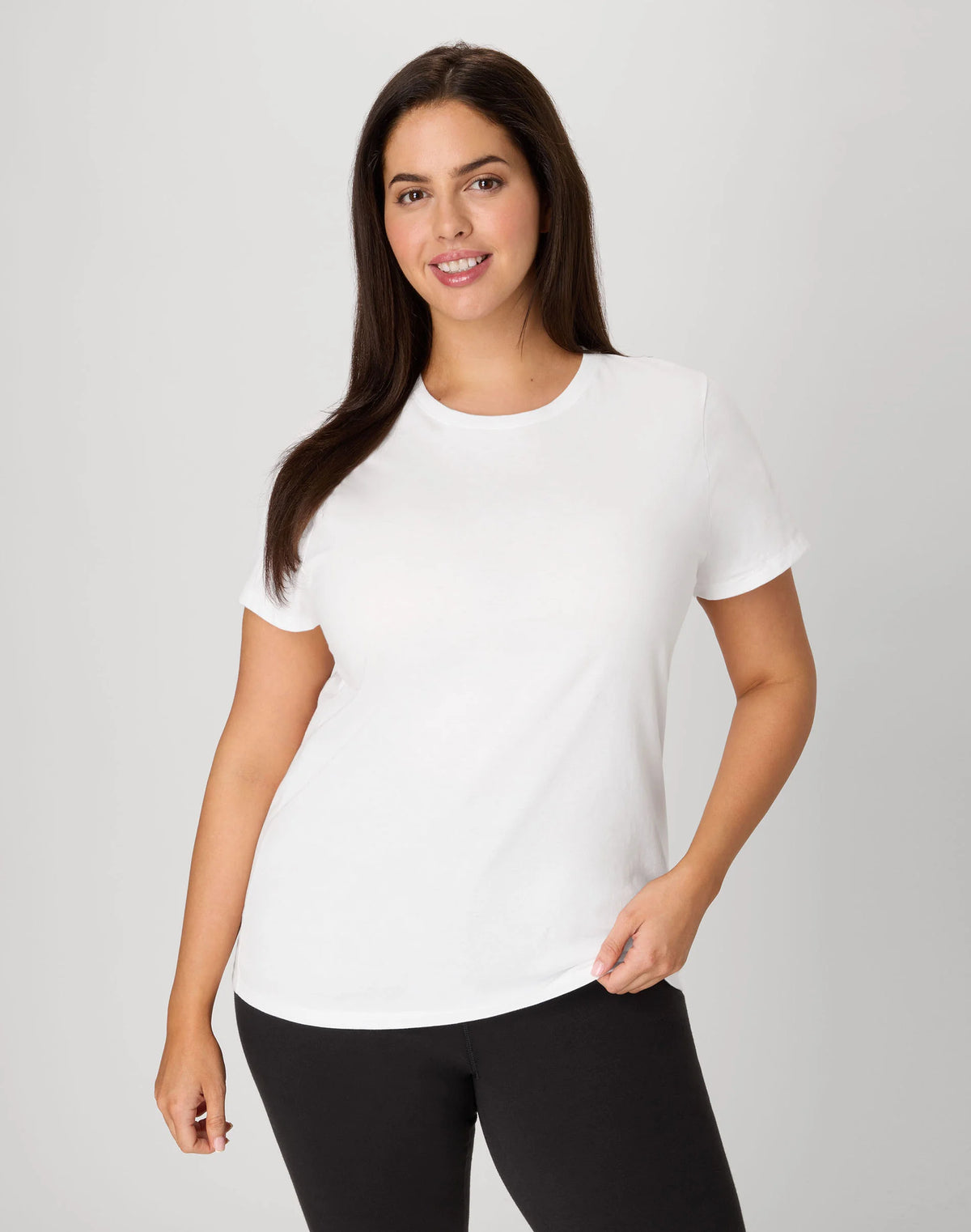Hanes Just My Size Women’s Cotton Crewneck T-Shirt (Plus Size)