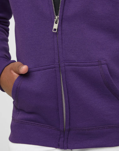 Hanes EcoSmart Girls' Full-Zip Hoodie