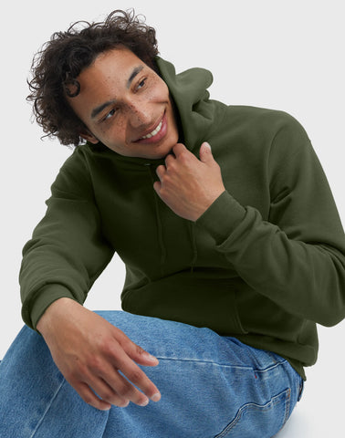 Hanes EcoSmart Unisex Fleece Hoodie (Big & Tall Sizes Available)