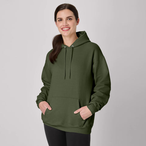 Hanes EcoSmart Unisex Fleece Hoodie (Big & Tall Sizes Available)