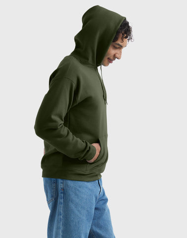 Hanes EcoSmart Unisex Fleece Hoodie (Big & Tall Sizes Available)