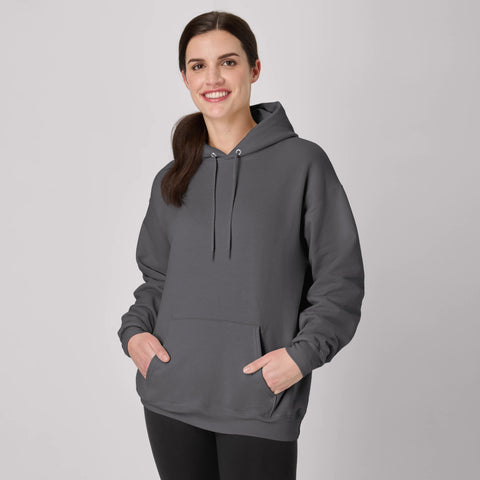 Hanes EcoSmart Unisex Fleece Hoodie (Big & Tall Sizes Available)