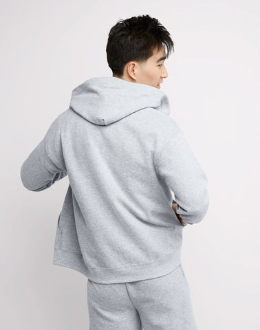 Hanes EcoSmart Unisex Full-Zip Fleece Hoodie